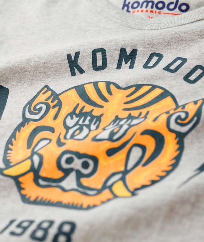 Superdry X Komodo Tiger Slim Vest Top Superdry X Komodo Tiger Slim Vest Top