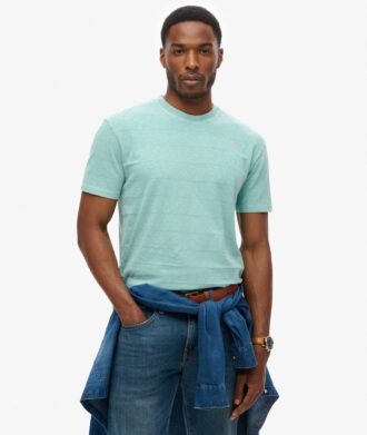 T-shirt από Organic Cotton με Vintage υφή