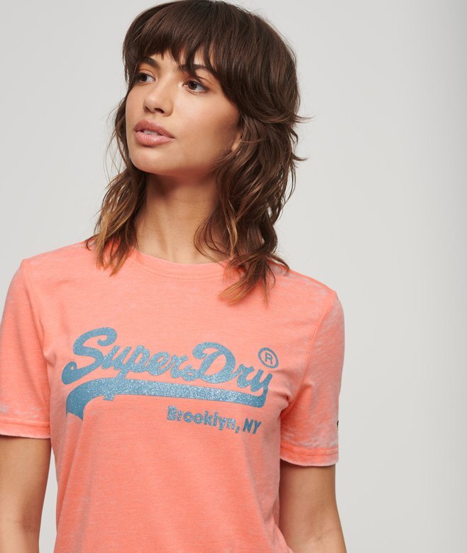 Τ-shirt με διακοσμημένο Vintage λογότυπο Τ-shirt με διακοσμημένο Vintage λογότυπο