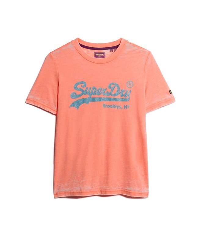 Τ-shirt με διακοσμημένο Vintage λογότυπο Τ-shirt με διακοσμημένο Vintage λογότυπο
