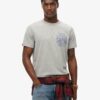 T-shirt με γραφικό στο στήθος Copper Label