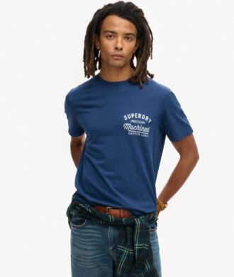 T-shirt με γραφικό στο στήθος Copper Label