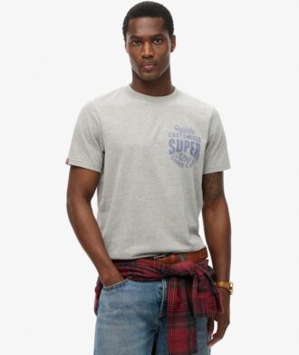 T-shirt με γραφικό στο στήθος Copper Label