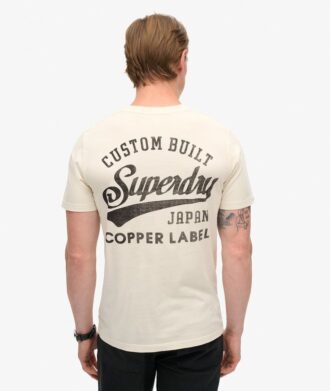 T-shirt με γραφικό στο στήθος Copper Label