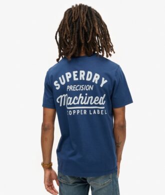 T-shirt με γραφικό στο στήθος Copper Label