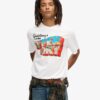 T-shirt με γραφικό ταξιδιωτικής καρτ ποστάλ