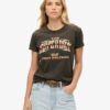 T-shirt με κοντά μανίκια και σχέδιο ροκ μπάντας των 70s