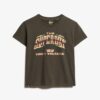 T-shirt με κοντά μανίκια και σχέδιο ροκ μπάντας των 70s