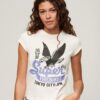 Τ-shirt με κοντό μανίκι και διακοσμητικό σχέδιο