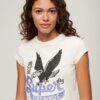Τ-shirt με κοντό μανίκι και διακοσμητικό σχέδιο