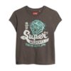 Τ-shirt με κοντό μανίκι και διακοσμητικό σχέδιο
