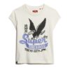 Τ-shirt με κοντό μανίκι και διακοσμητικό σχέδιο