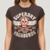 Τ-shirt με κοντό μανίκι και διακοσμητικό σχέδιο