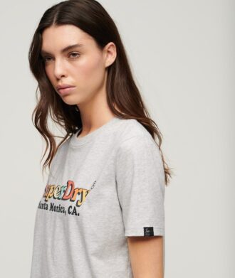 T-shirt με λογότυπο Rainbow και χαλαρή εφαρμογή