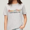 T-shirt με λογότυπο Rainbow και χαλαρή εφαρμογή