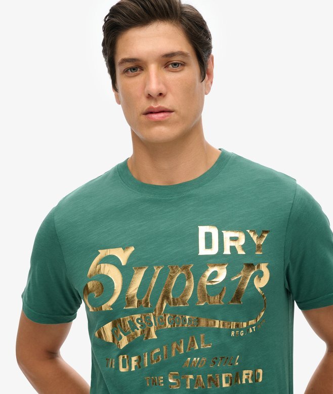 Τ-shirt με μεταλλικό σχέδιο εργασίας Τ-shirt με μεταλλικό σχέδιο εργασίας