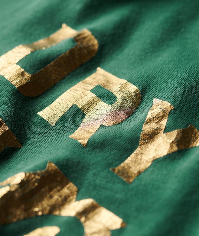 Τ-shirt με μεταλλικό σχέδιο εργασίας Τ-shirt με μεταλλικό σχέδιο εργασίας