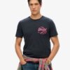 T-shirt με νεον λογότυπο Vintage T-shirt με νεον λογότυπο Vintage
