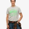 T-shirt με νεον λογότυπο Vintage T-shirt με νεον λογότυπο Vintage