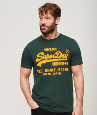 T-shirt με νεον λογότυπο Vintage T-shirt με νεον λογότυπο Vintage