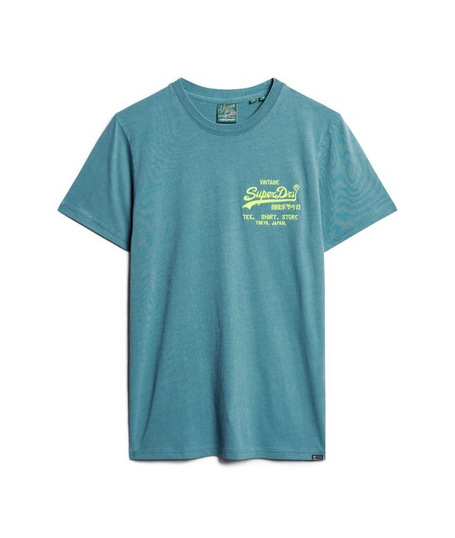 T-shirt με νεον λογότυπο Vintage T-shirt με νεον λογότυπο Vintage