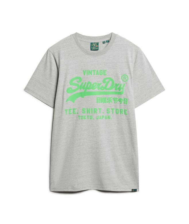 T-shirt με νεον λογότυπο Vintage T-shirt με νεον λογότυπο Vintage