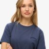 T-shirt με πλυμένο λογότυπο Essential