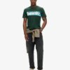 T-shirt με ρετρό ρίγες και λογότυπο T-shirt με ρετρό ρίγες και λογότυπο