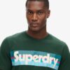 T-shirt με ρετρό ρίγες και λογότυπο T-shirt με ρετρό ρίγες και λογότυπο