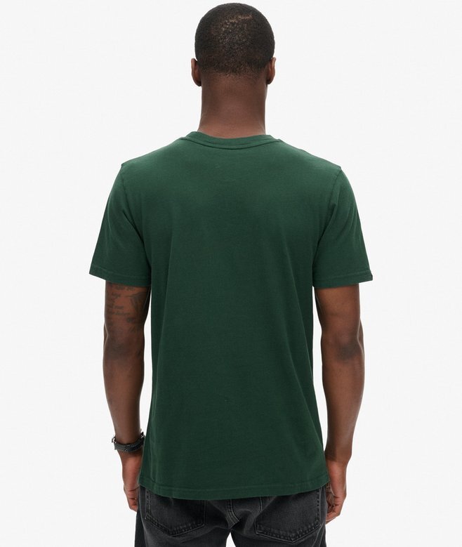 T-shirt με ρετρό ρίγες και λογότυπο T-shirt με ρετρό ρίγες και λογότυπο