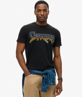 T-shirt με ροκ γραφικά
