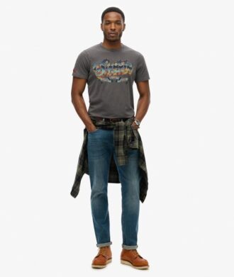 T-shirt με ροκ γραφικά