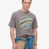 T-shirt με ροκ γραφικά της δεκαετίας του ’70