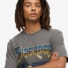 T-shirt με ροκ γραφικά της δεκαετίας του ’70