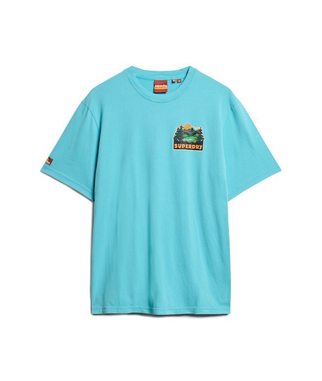 T-shirt με στάμπα «Travel Postcard Chest» T-shirt με στάμπα «Travel Postcard Chest»