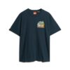 T-shirt με στάμπα «Travel Postcard Chest»