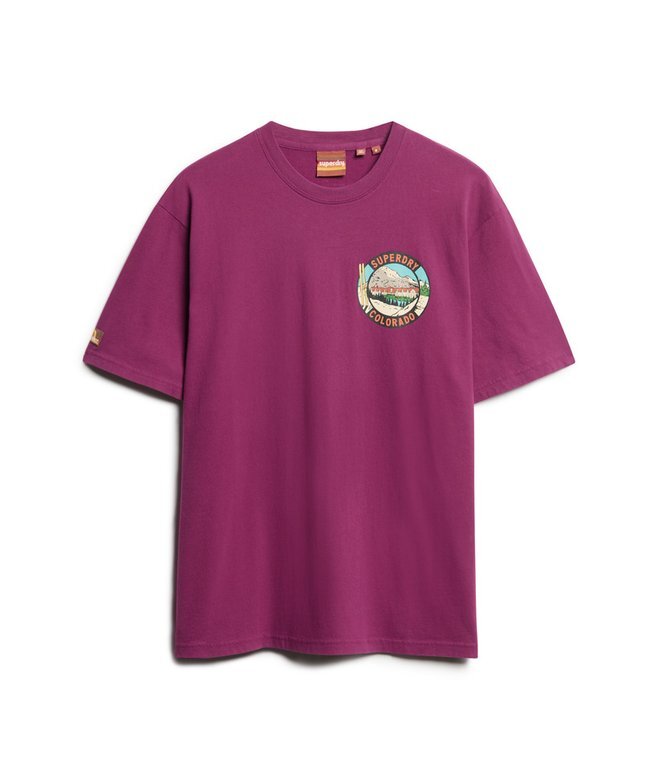 T-shirt με στάμπα «Travel Postcard Chest» T-shirt με στάμπα «Travel Postcard Chest»