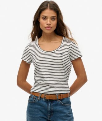 T-shirt με στρογγυλό λαιμό