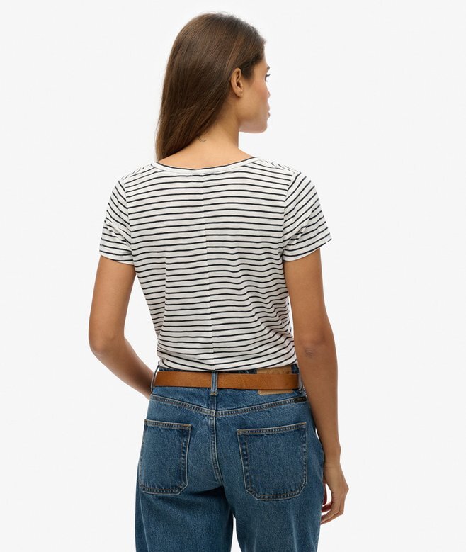 T-shirt με στρογγυλό λαιμό T-shirt με στρογγυλό λαιμό