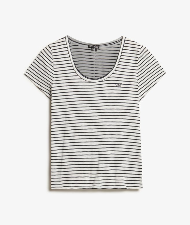 T-shirt με στρογγυλό λαιμό T-shirt με στρογγυλό λαιμό