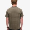 T-shirt με τσέπη και ραβδώσεις