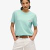 T-shirt με τσέπη και βαμμένο λογότυπο T-shirt με τσέπη και βαμμένο λογότυπο