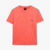 T-shirt με τσέπη και βαμμένο λογότυπο T-shirt με τσέπη και βαμμένο λογότυπο