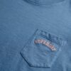 T-shirt με τσέπη και βαμμένο λογότυπο T-shirt με τσέπη και βαμμένο λογότυπο