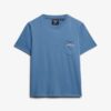 T-shirt με τσέπη και βαμμένο λογότυπο T-shirt με τσέπη και βαμμένο λογότυπο