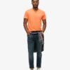 T-shirt με V λαιμόκοψη και λογότυπο Organic Cotton Essential