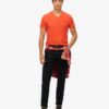 T-shirt με V λαιμόκοψη και λογότυπο Organic Cotton Essential