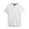 T-shirt με V λαιμόκοψη και λογότυπο Organic Cotton Essential