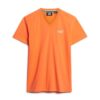 T-shirt με V λαιμόκοψη και λογότυπο Organic Cotton Essential