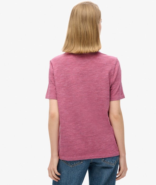 T-shirt με βαμμένο λογότυπο T-shirt με βαμμένο λογότυπο